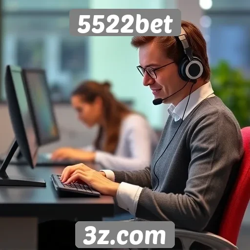 Facilidade de acesso ao suporte ao cliente na 5522bet